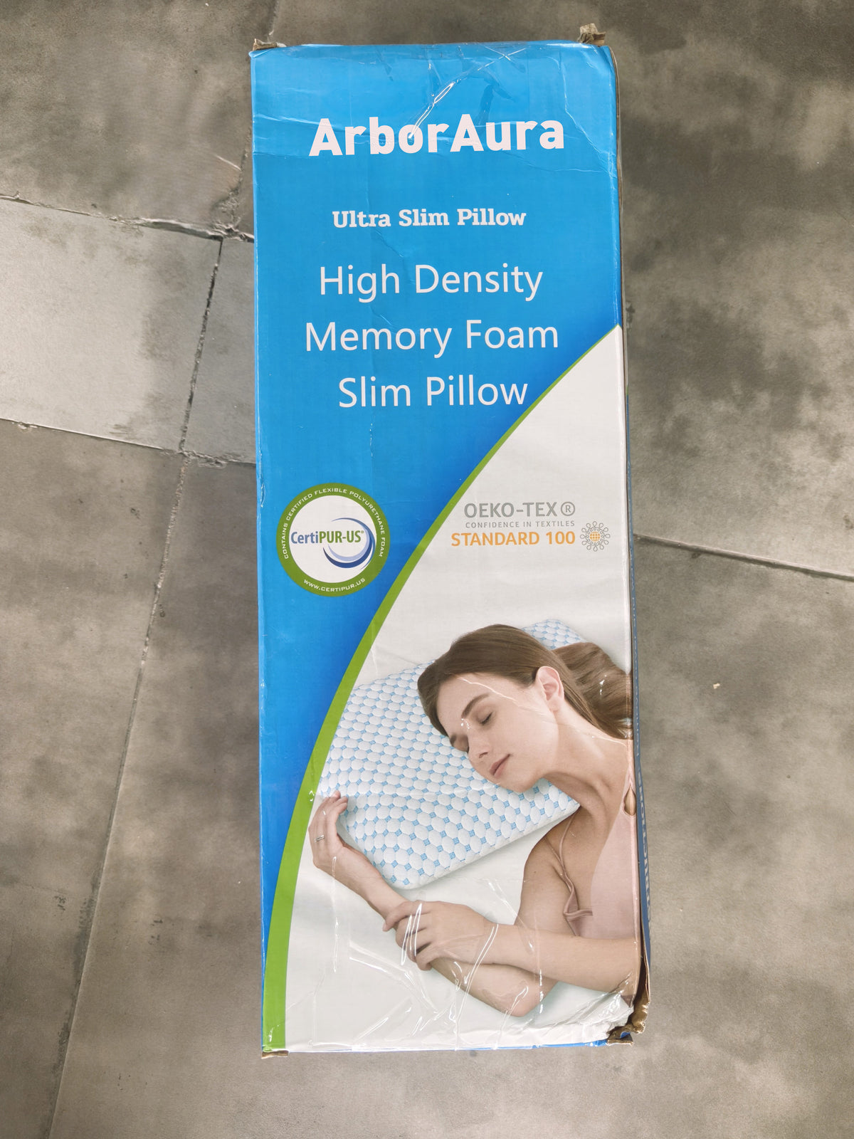 Thin Memory Foam Pillow